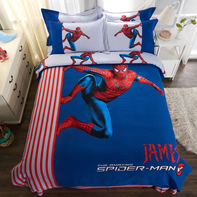 Amazing Spider Man Teen Bedding Set Super Heroes Bedding