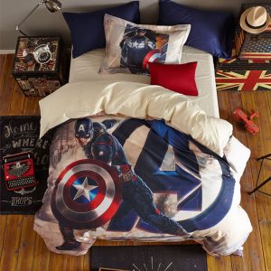 Super Heroes Bedding Sets Comforters Rug Mats & Curtains Collection
