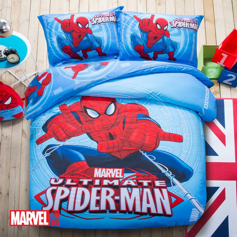 Marvel Ultimate spiderMan Queen Bedding Set Comforter Set
