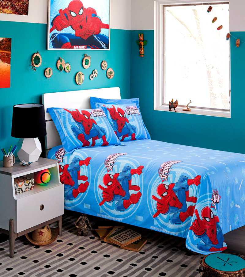 Marvel Ultimate spiderMan Queen Bedding Set Comforter Set