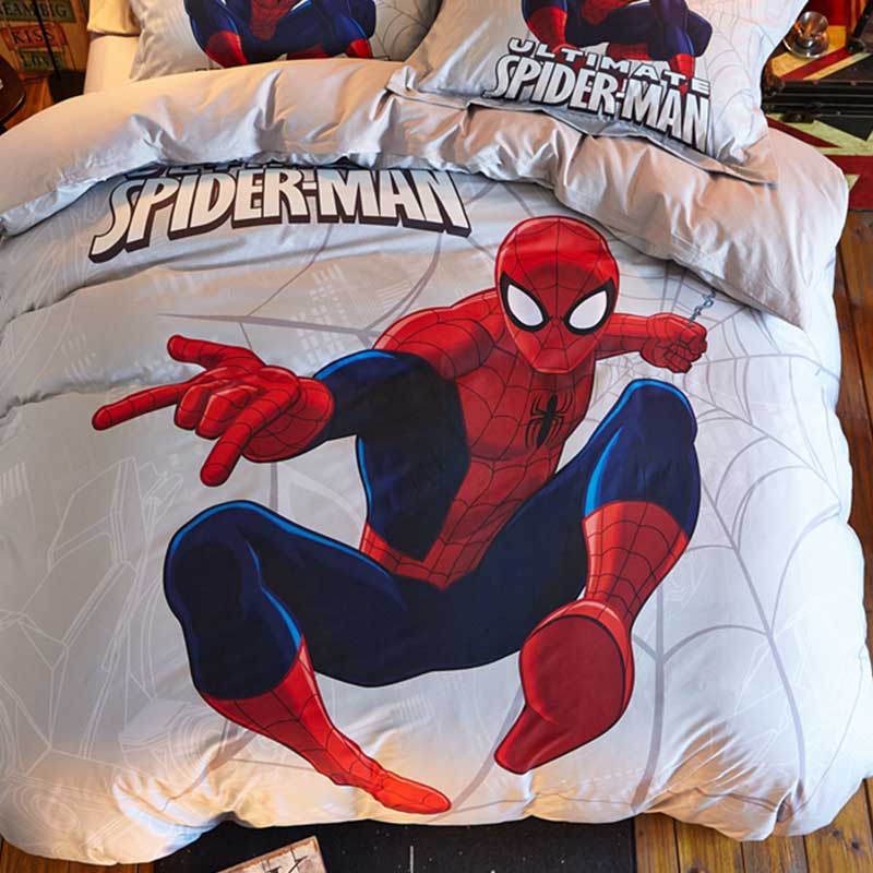 Marvel Spider Man Boys Bedding Twin, Marvel Queen Size Bedding