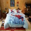 Kid's Super Hero Spider Man Bedding Set Twin Queen Size