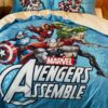 Marvel Avengers Assemble Bed In a Bag Twin Queen Bedding Set