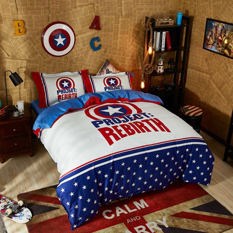 Marvel Avengers Captain America Civil War Bedding Set Twin