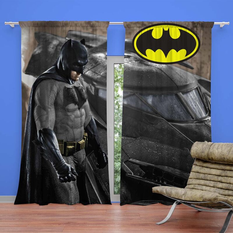 Super Hero Batman Movie Kids Curtain