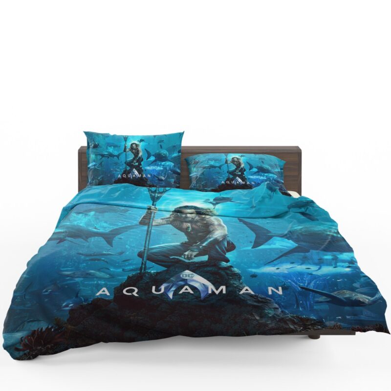 Aquaman Justice League Jason Momoa Bedding Set