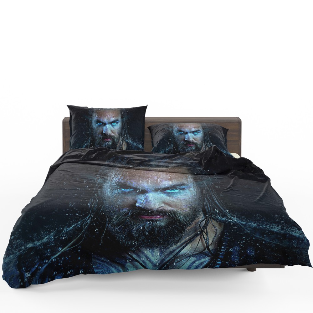 3D Aquaman Hero Duvet Cover Quilt Cover Bedding Set Comforter Cover Pillowcases 