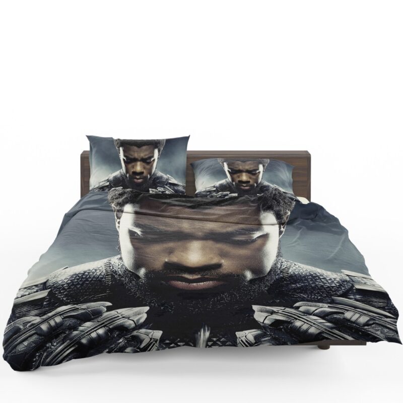 Marvel Black Panther T'Challa Chadwick Boseman Bedding Set
