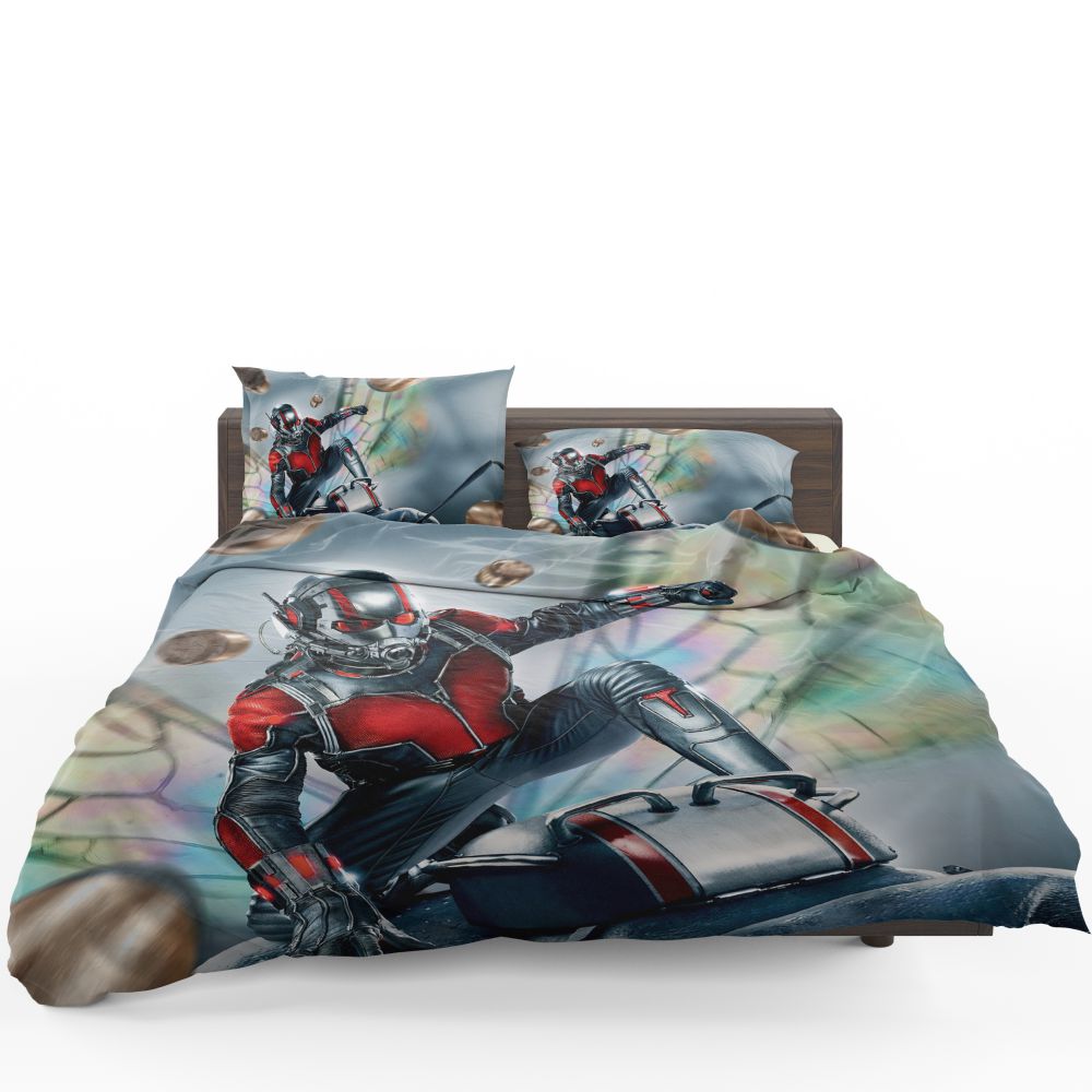 Marvel Comics Fictional Superhero Ant Man Bedding Set Super