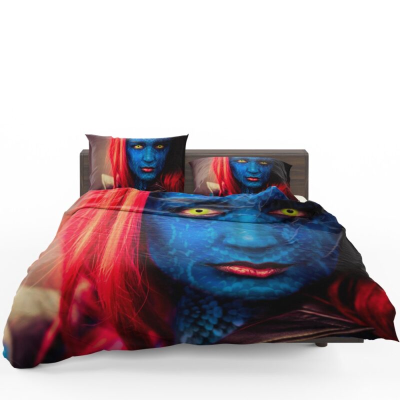 Artistic Woman Marvel Mystique Cosplay Bedding Set 1