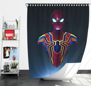 Avengers Spider-Man Infinity War Movie Shower Curtain