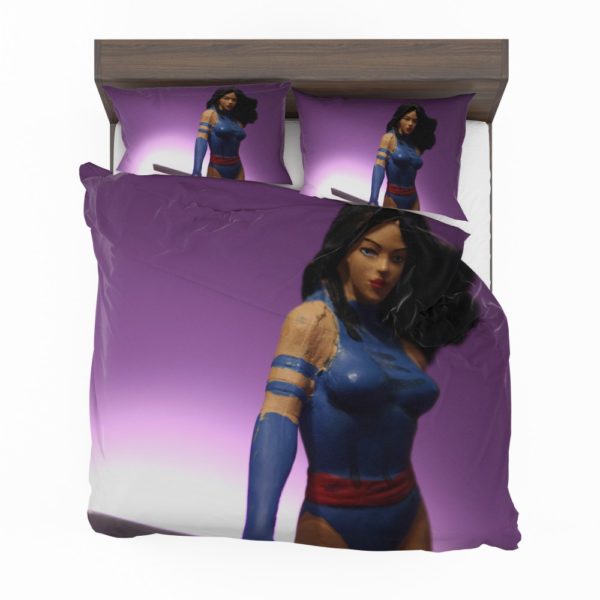 Classic Marvel Figurines Psylocke Bedding Set 2