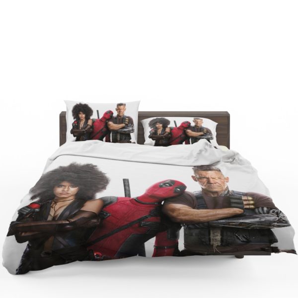 Deadpool Domino and Cable Bedding Set 1