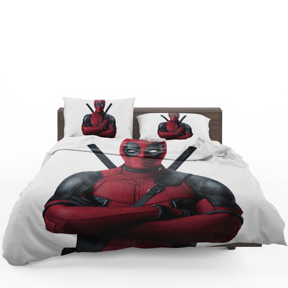 Deadpool Movie Duvet Cover Set Super Heroes Bedding