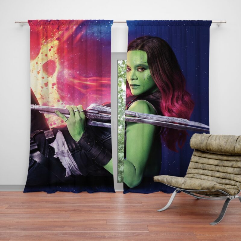Gamora Marvel Comics The Avenger Curtain