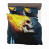 Ghost Rider Marvel Comics Skull Fantasy Artwork Bedding Set 2
