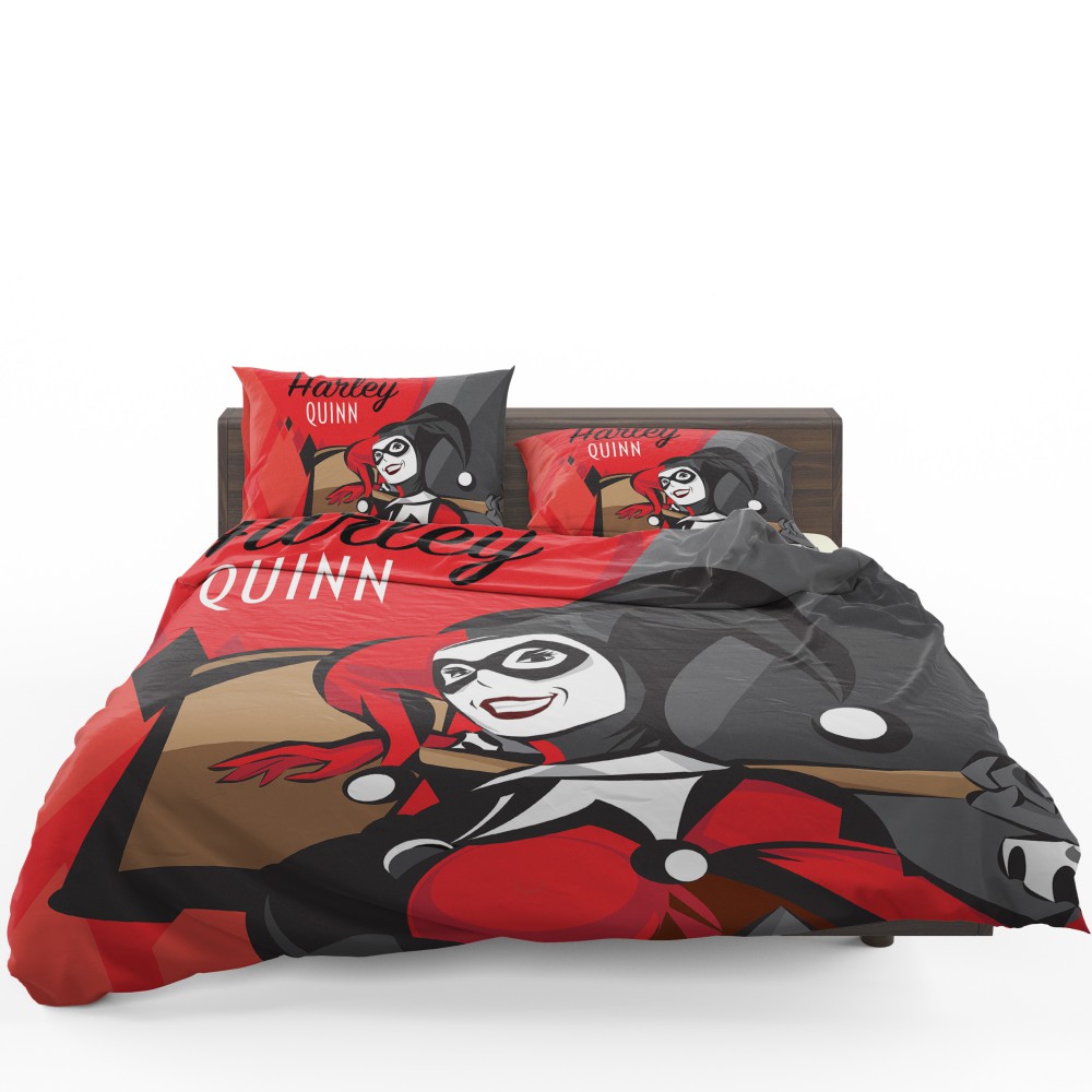 Harley Quinn Dc Comics Fictional Character Bedding Set Super