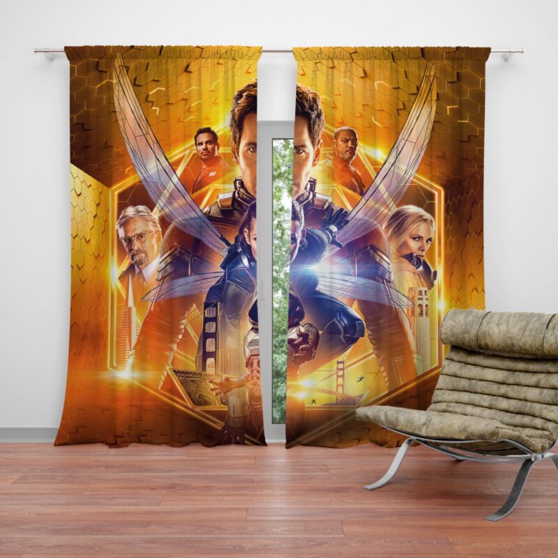 Ant-Man and the Wasp Marvel Movie Themed Curtain
