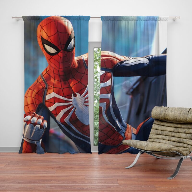 Marvel Comics Spider-Man The Avengers Shield Curtain