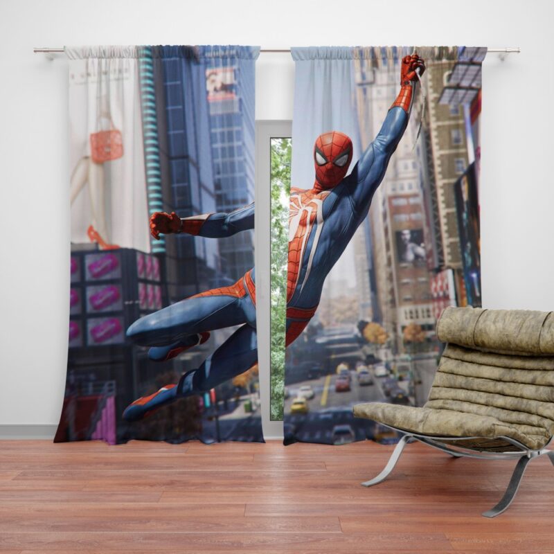 Marvel's Spider-Man PS4 Video Game Curtain
