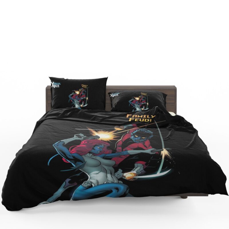Nightcrawler and Mystique Amazing X-Men Bedding Set 1