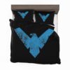 Nightwing Logo Print Teen Boys Comforter Set 2