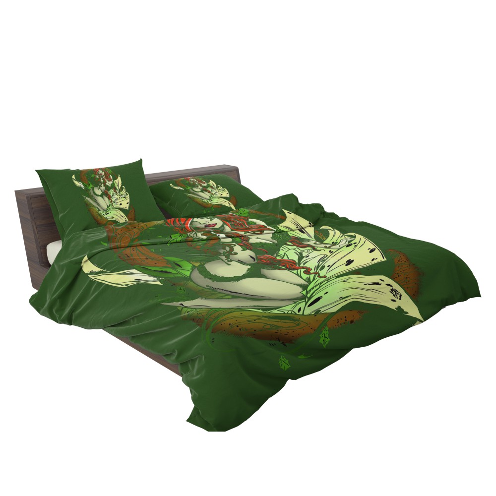 Poison Ivy Gotham City Botanist Bedding Set