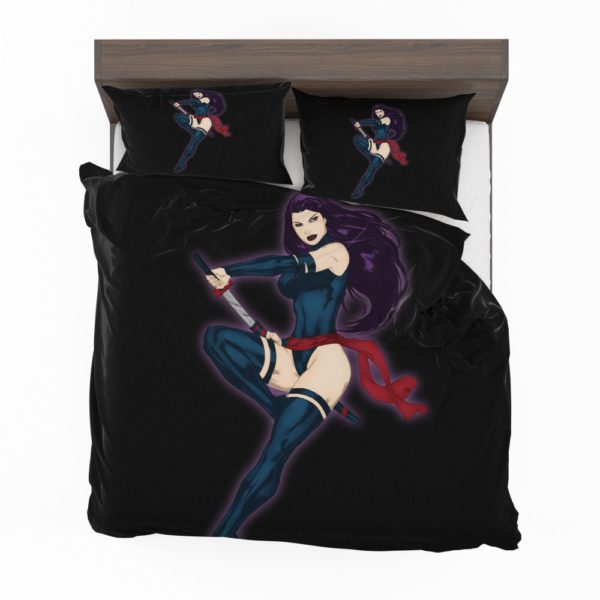 Psylocke Betsy X-Force Marvel Comics Bedding Set 2