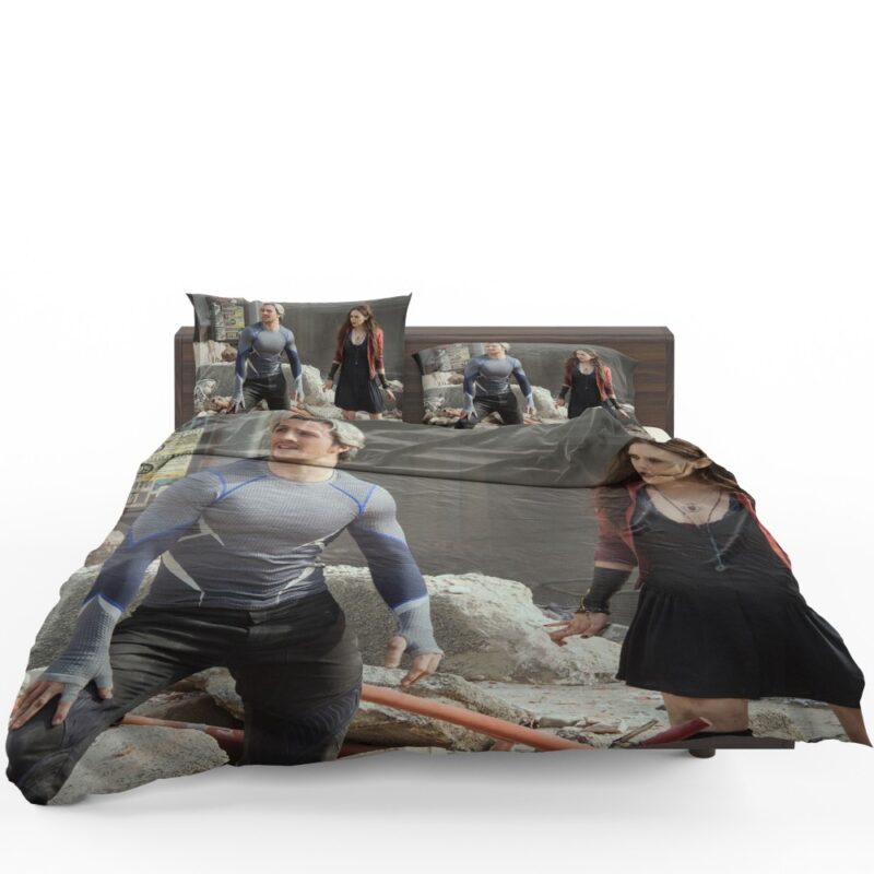 Quicksilver and Scarlet Witch Avengers Age of Ultron Bedding Set 1