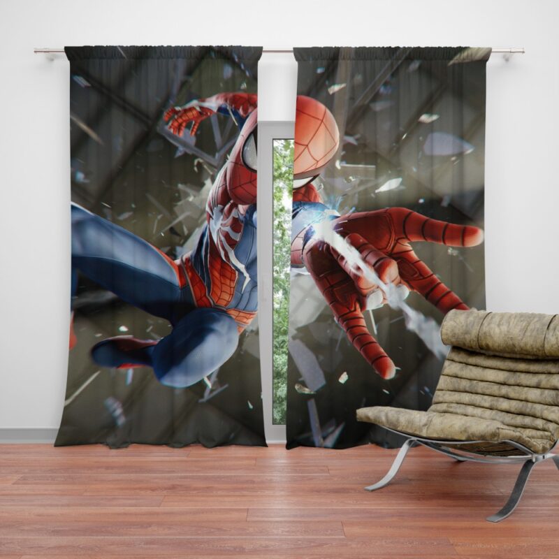Spider-Man American Comic Book Super Hero Curtain