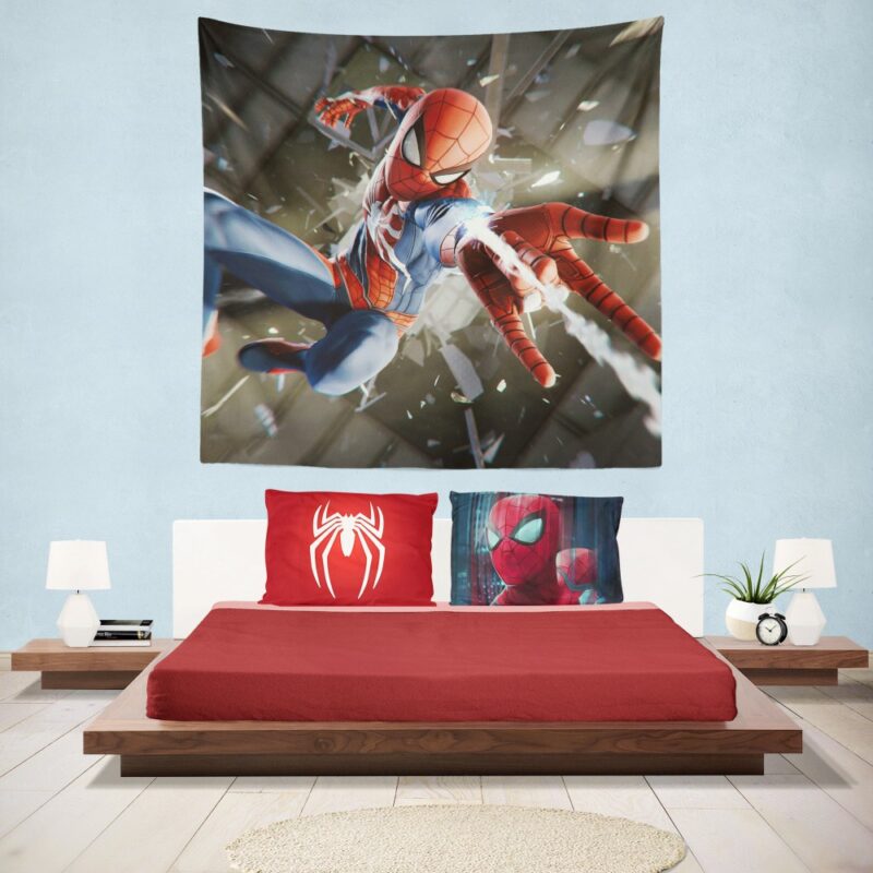 Spider-Man American Comic Book Super Hero Hanging Wall Tapestry