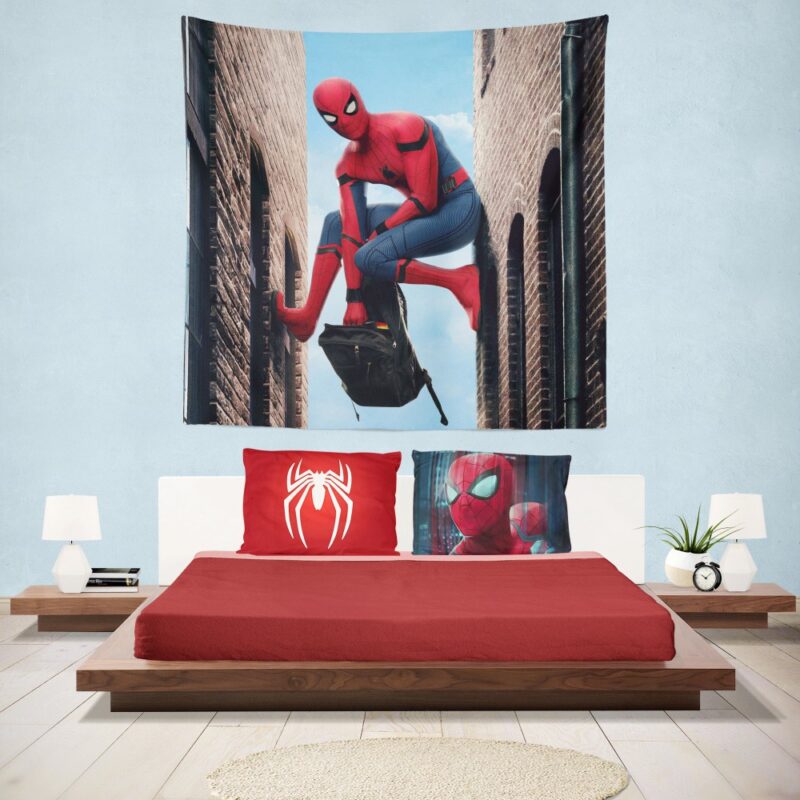 Spider-Man Homecoming Marvel Movie Hanging Wall Tapestry