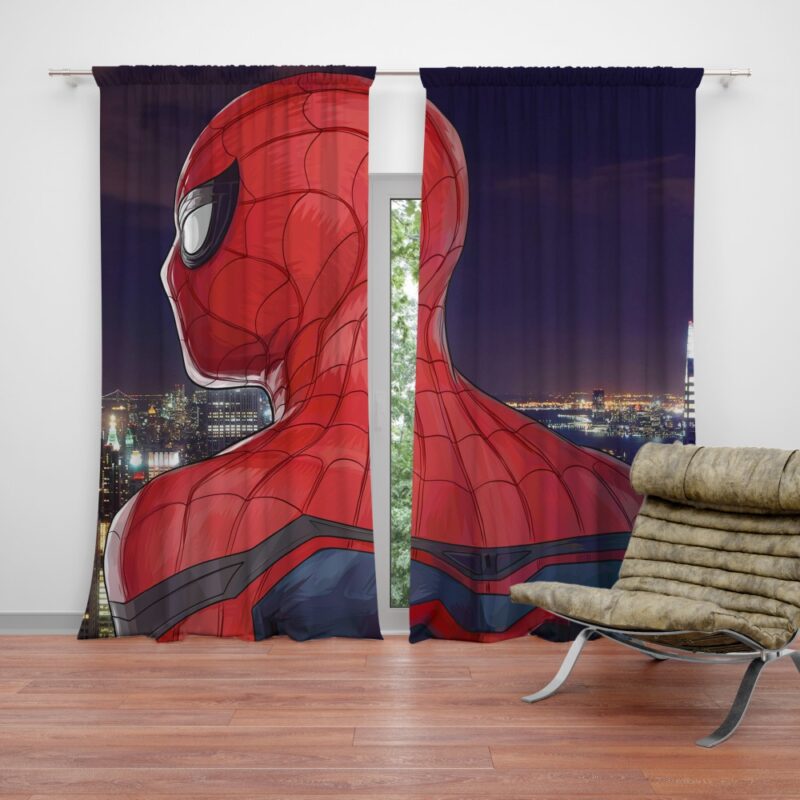 Spider-Man Homecoming Super Hero Marvel Comic Curtain