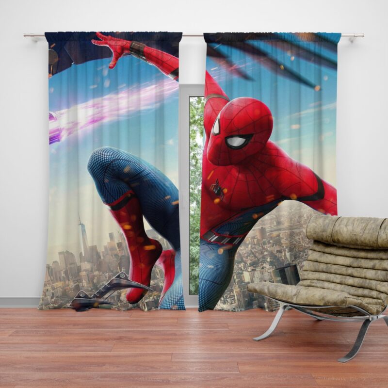 Spider-Man Homecoming Vulture Marvel Comics Curtain