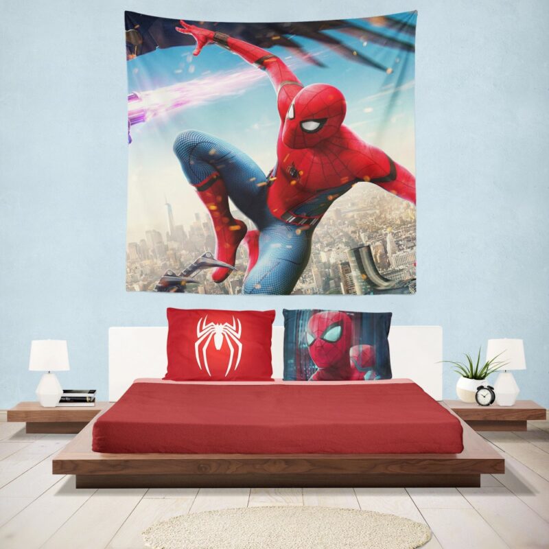 Spider-Man Homecoming Vulture Marvel Comics Hanging Wall Tapestry