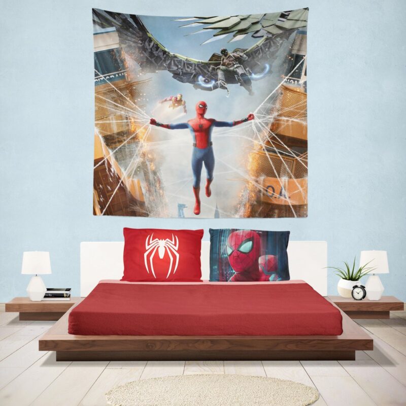 Spider-Man Jean Grey School for Higher Learning Hanging Wall Tapestry