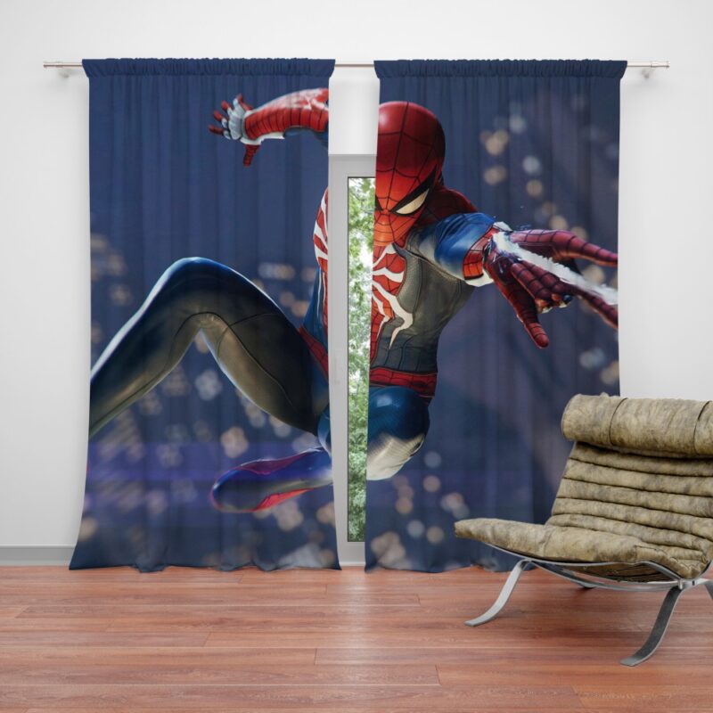 Spider Man PS4 Gameplay Curtain