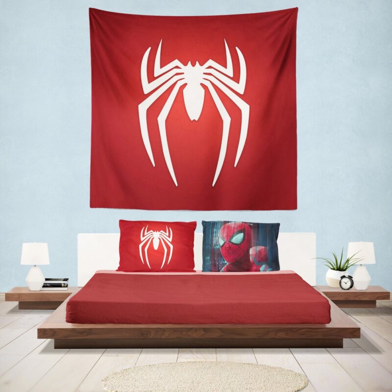 Spider-Man Parker Industries Marvel Comics Hanging Wall Tapestry