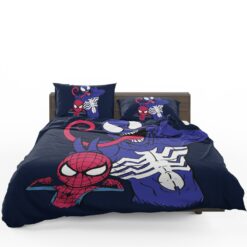 Spider-Man and Venom Artwork Print Comforter Set 1