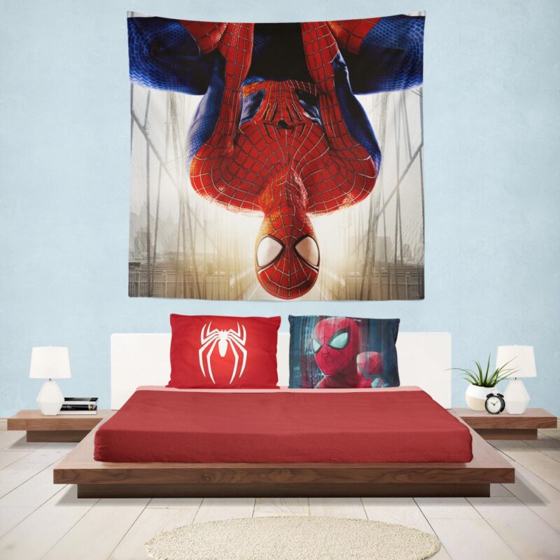 The Amazing Spider-Man Peter Parker Hanging Wall Tapestry