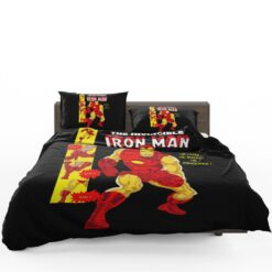 The Invincible Iron Man Marvel Comic Bedding Set 1