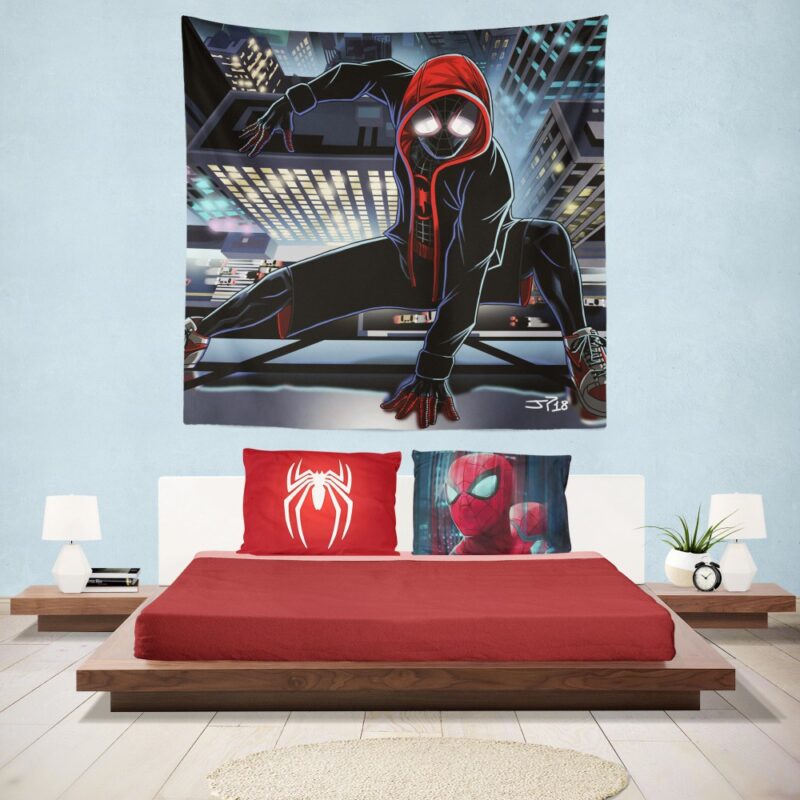 The Superior Spider-Man Future Foundation Hanging Wall Tapestry
