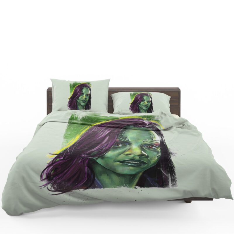 Zoe Saldana Gamora Bedding Set 1