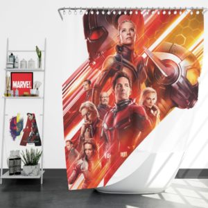 Ant-Man and the Wasp Marvel Movie Characters Shower Curtain