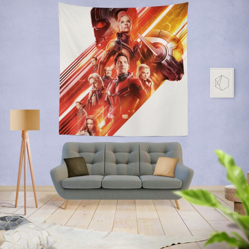 Ant-Man and the Wasp Marvel Movie Characters Wall Hanging Tapestry