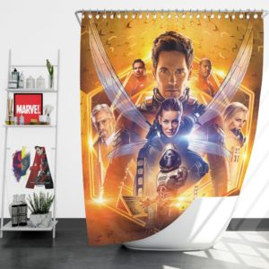 Ant-Man and the Wasp Marvel Movie Themed Shower Curtain