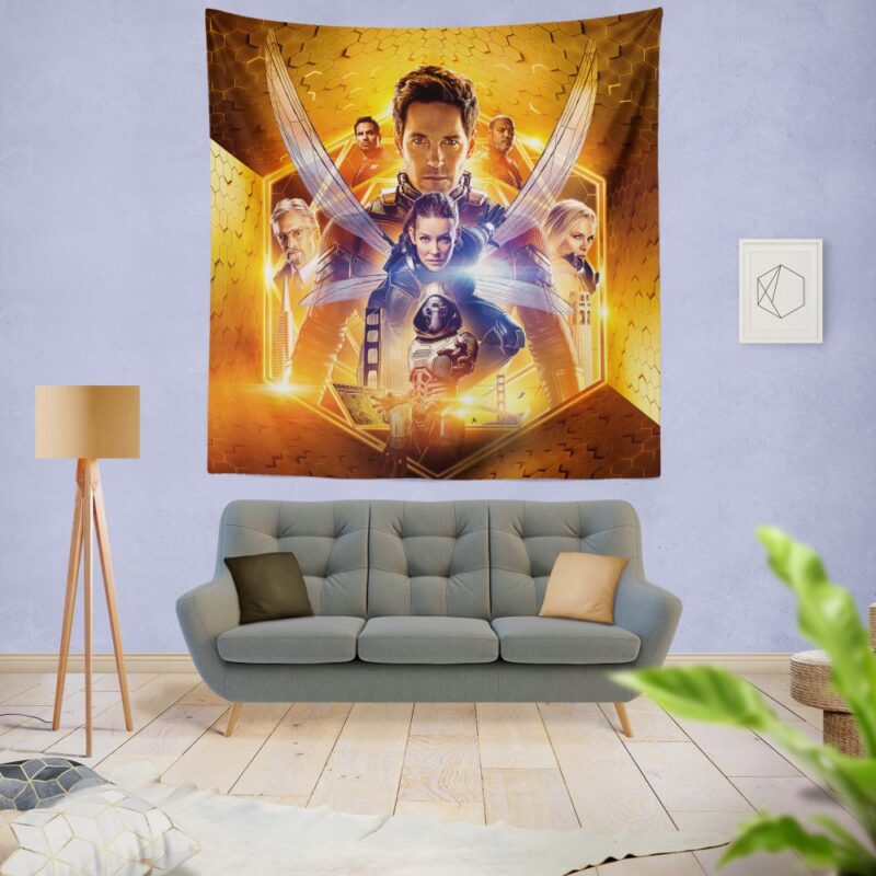 Ant-Man and the Wasp Marvel Movie Themed Wall Hanging Tapestry