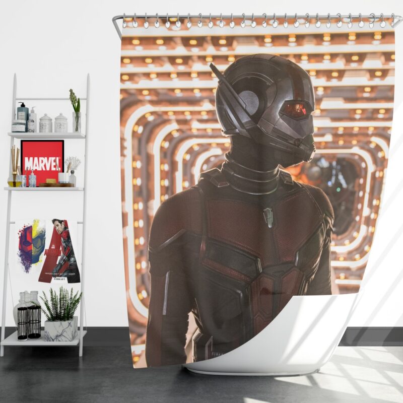 Ant-Man and the Wasp Marvel Super Hero Paul Rudd Shower Curtain