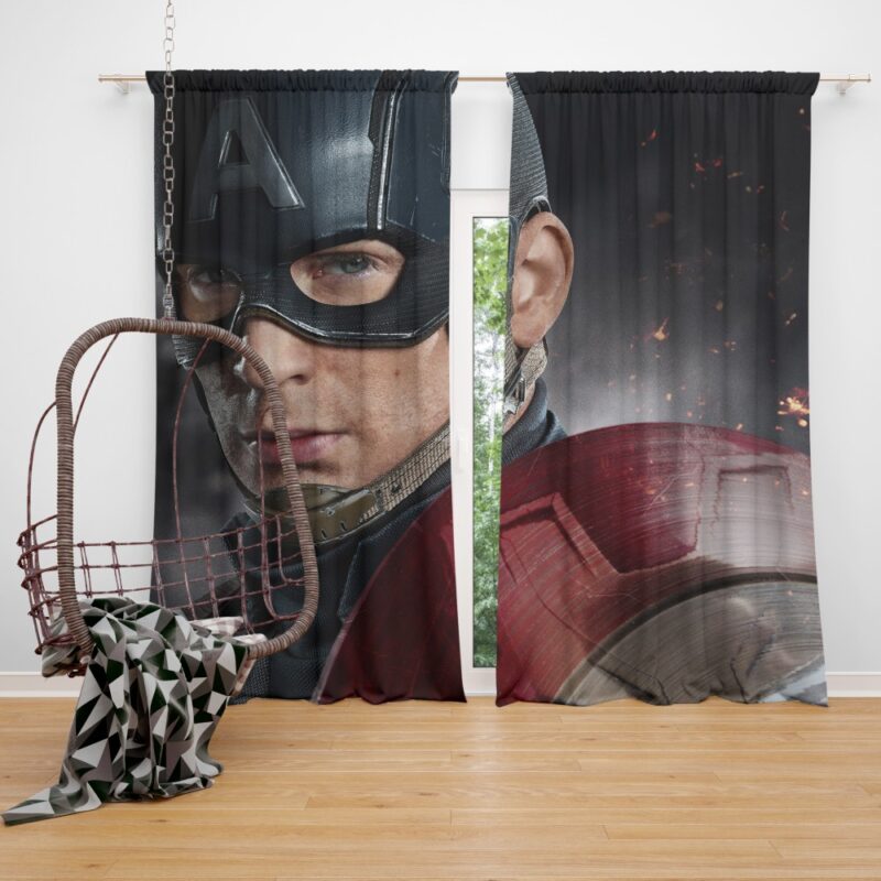 Avenger Captain America Civil War Movie Curtain