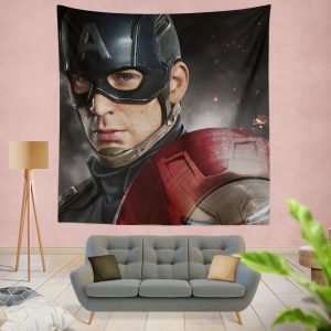 Avenger Captain America Civil War Movie Wall Hanging Tapestry